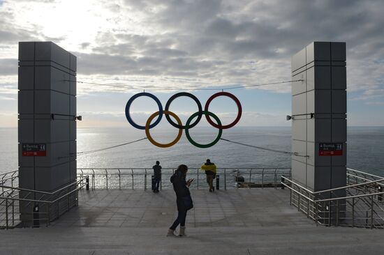 Sochi Olympics. Three days before the Games