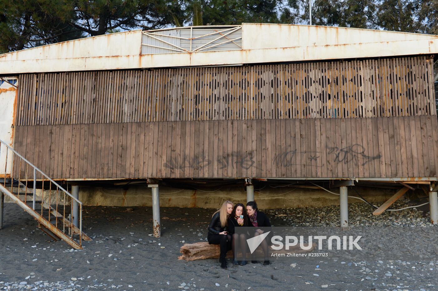 Sochi Olympics. Three days before the Games