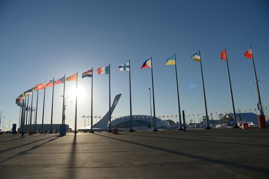 Sochi Olympics. Three days before the Games