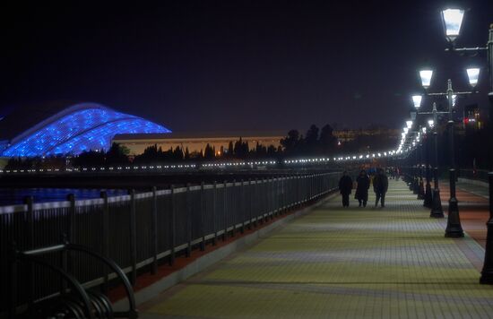 Sochi Olympics. Three days before the Games