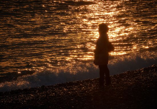 Sochi Olympics. Three days before the Games