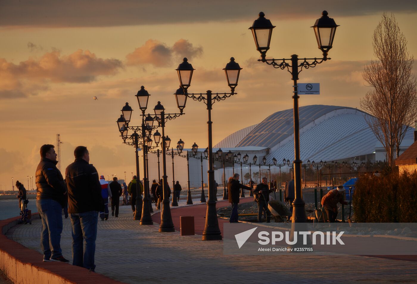 Sochi Olympics. Three days before the Games