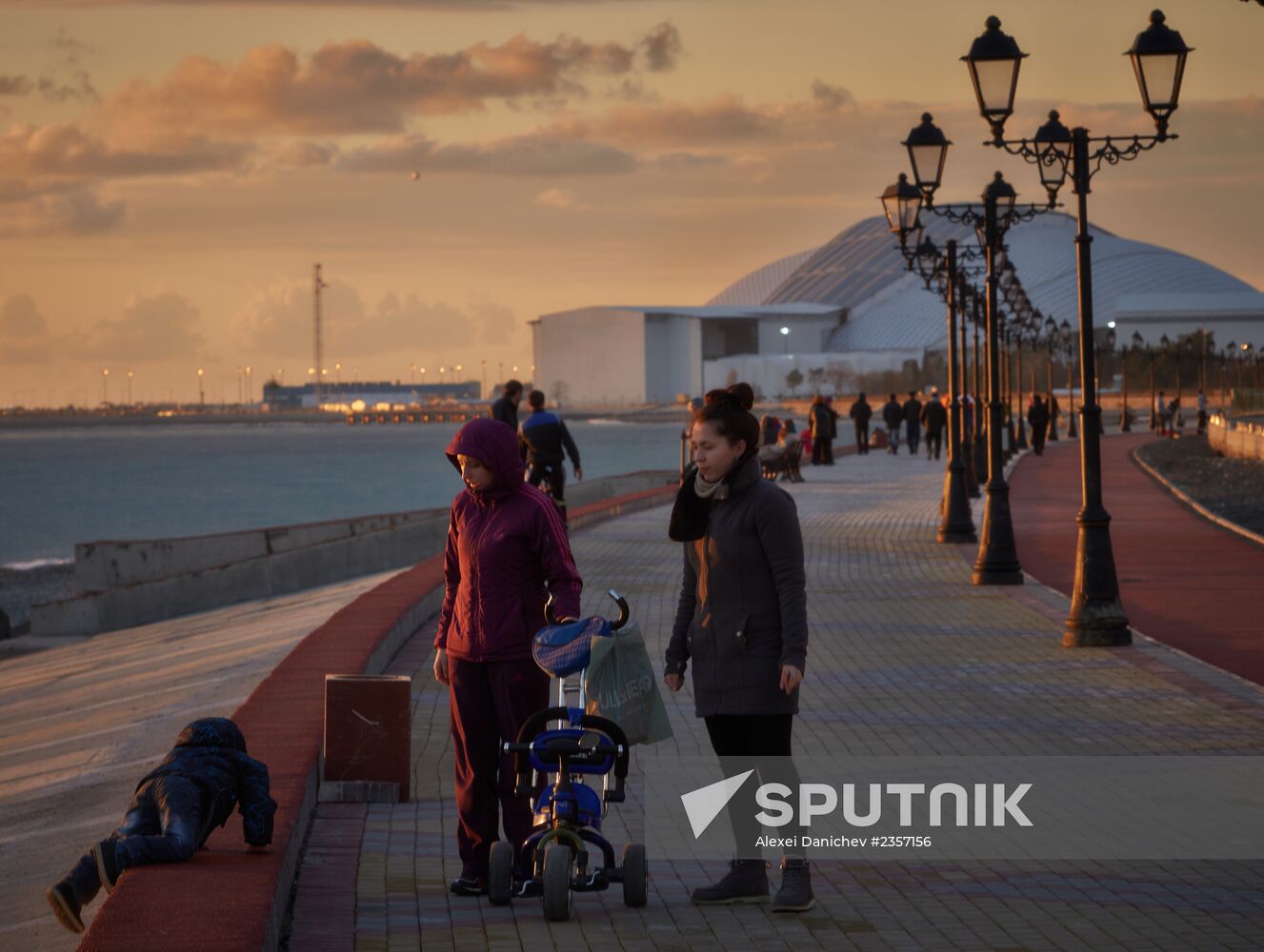 Sochi Olympics. Three days before the Games