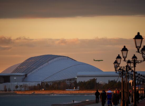 Sochi Olympics. Three days before the Games