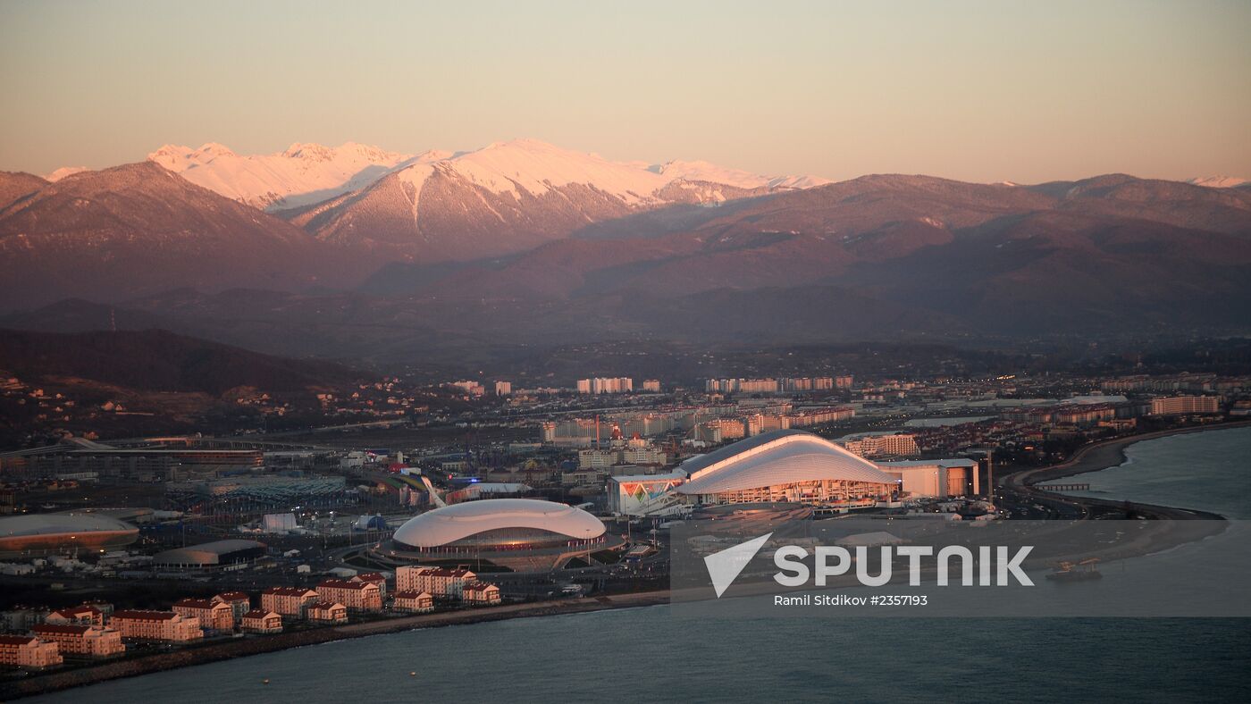 Sochi Olympics. Three days before the Games