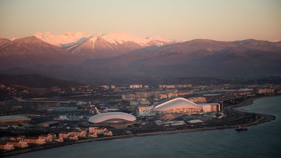 Sochi Olympics. Three days before the Games