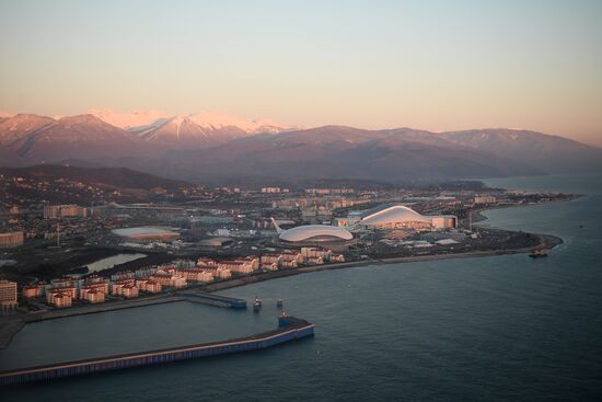 Sochi Olympics. Three days before the Games