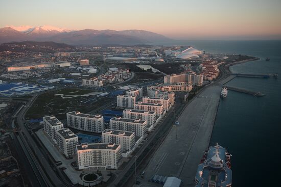 Sochi Olympics. Three days before the Games
