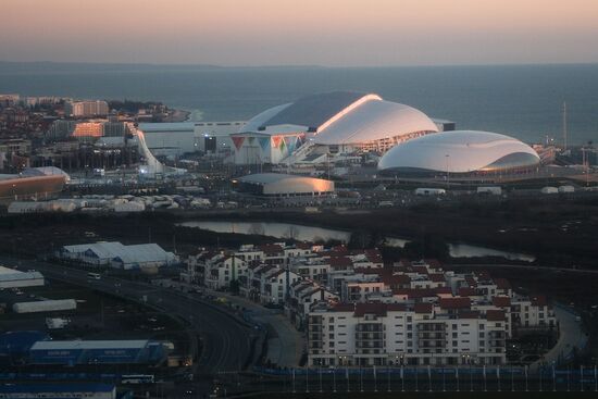 Sochi Olympics. Three days before the Games