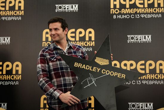 Press conference of film "The Sting-American Hustle"