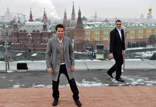 Press conference of film "The Sting-American Hustle"
