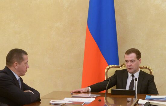Dmitry Medvedev chairs meeting on development of Russian Far East
