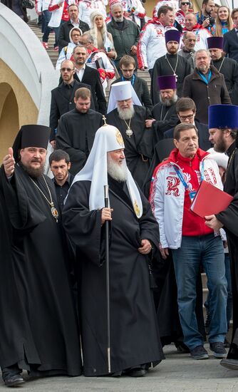 Patriarch Kirill holds service in Sochi