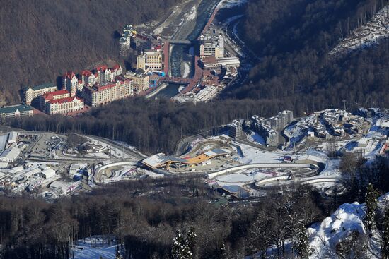 Sochi Olympics. Two days before the Games