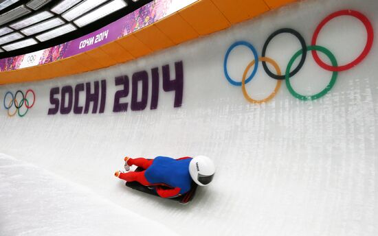 2014 Winter Olympics. Bobsleigh. Trainings