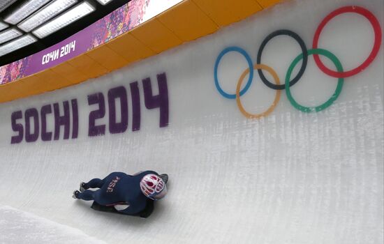 2014 Winter Olympics. Bobsleigh. Trainings