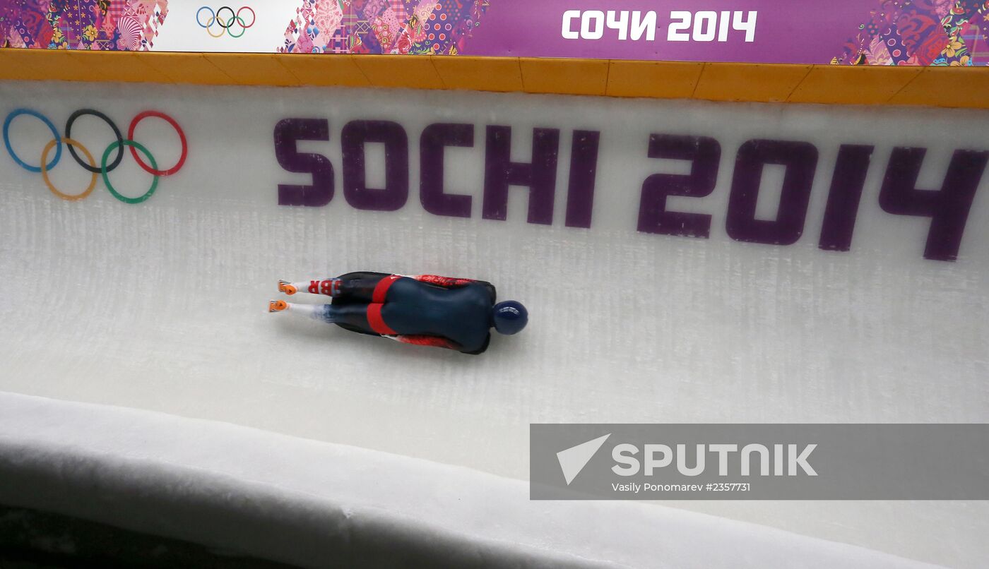 2014 Winter Olympics. Bobsleigh. Trainings