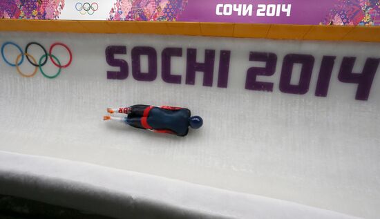 2014 Winter Olympics. Bobsleigh. Trainings