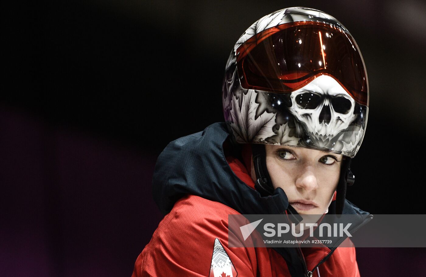 2014 Winter Olympics. Skeleton. Trainings