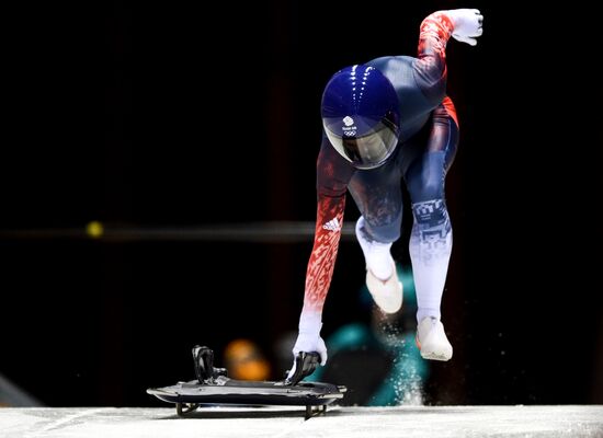 2014 Winter Olympics. Skeleton. Trainings