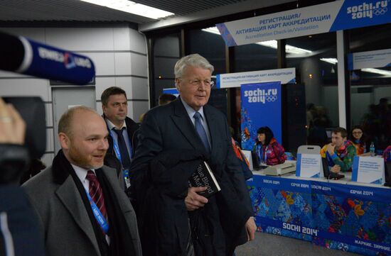 Heads of state arrive in Sochi for Olympic Games