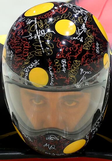 XXII Olympic Winter Games. Skeleton. Training sessions