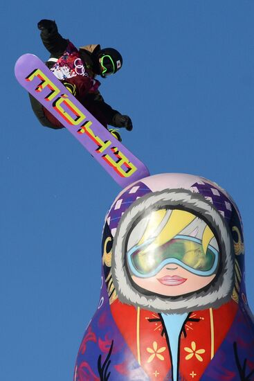 2014 Winter Olympics. Snowboarding. Men. Slopestyle. Qualification