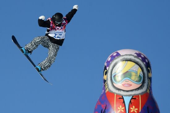 2014 Winter Olympics. Snowboarding. Men. Slopestyle. Qualification