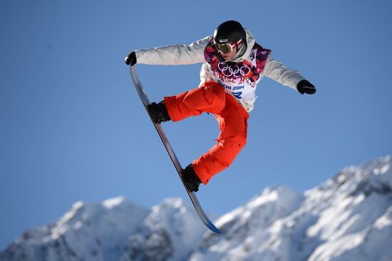 2014 Winter Olympics. Snowboarding. Men. Slopestyle. Qualification
