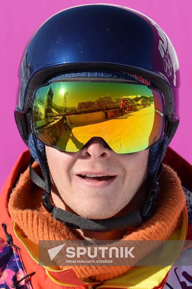 2014 Winter Olympics. Snowboarding. Men. Slopestyle. Qualification