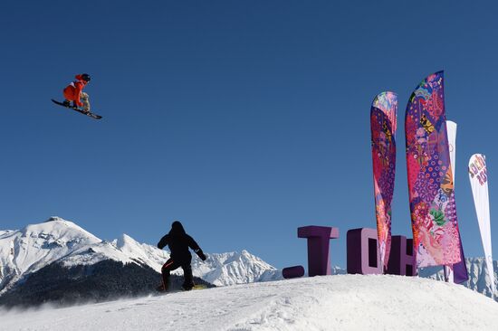 2014 Winter Olympics. Snowboarding. Men. Slopestyle. Qualification