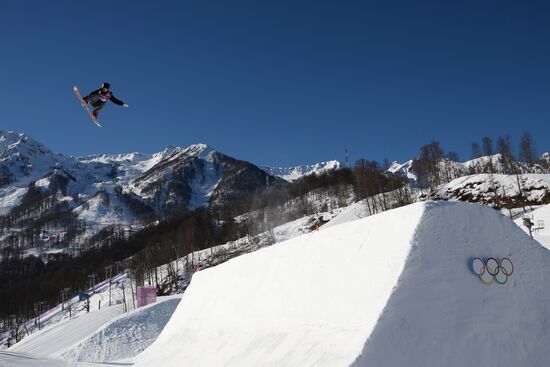 2014 Winter Olympics. Snowboarding. Men. Slopestyle. Qualification
