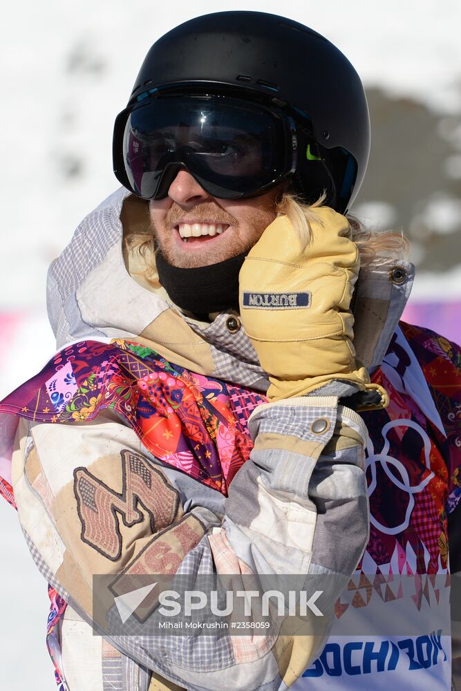 2014 Winter Olympics. Snowboarding. Men. Slopestyle. Qualification