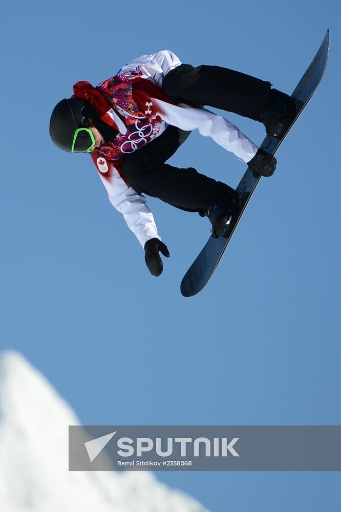 2014 Winter Olympics. Snowboarding. Men. Slopestyle. Qualification