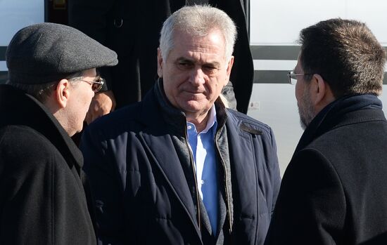 Heads of state arrive in Sochi