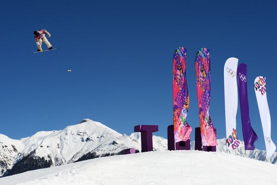 2014 Winter Olympics. Snowboarding. Men. Slopestyle. Qualification