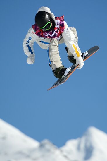2014 Winter Olympics. Snowboarding. Men. Slopestyle. Qualification