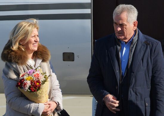 Heads of state arrive in Sochi