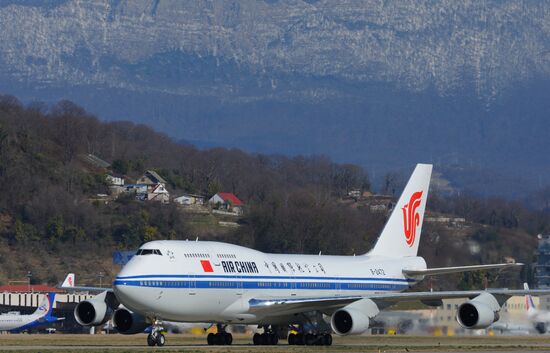 Heads of state arrive in Sochi