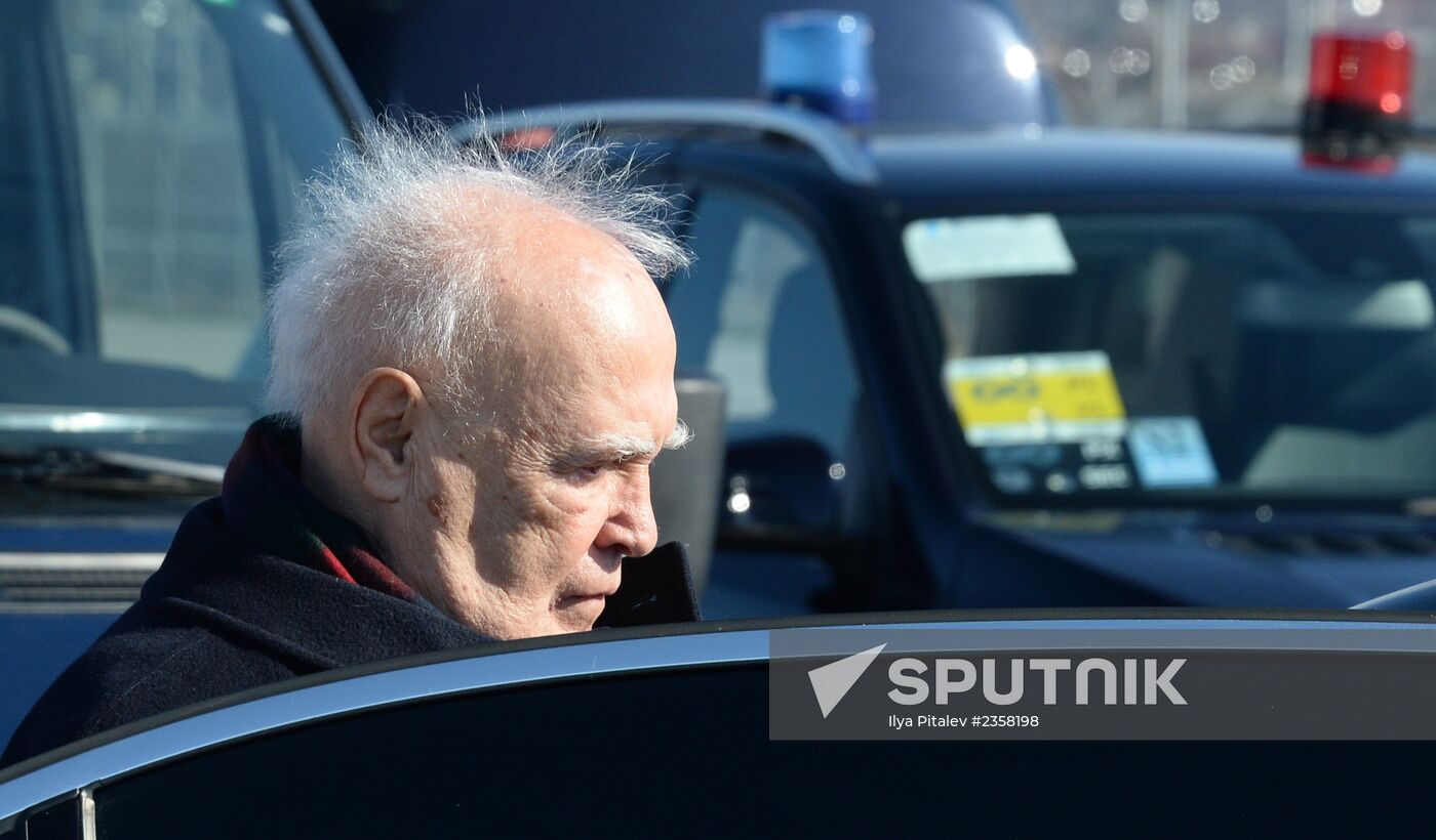 Heads of state arrive in Sochi