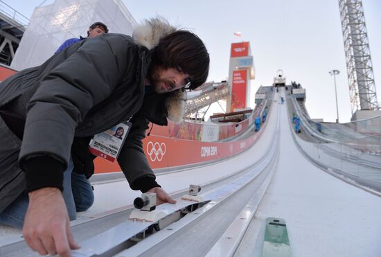 Olympic Games in Sochi. Two days before the start