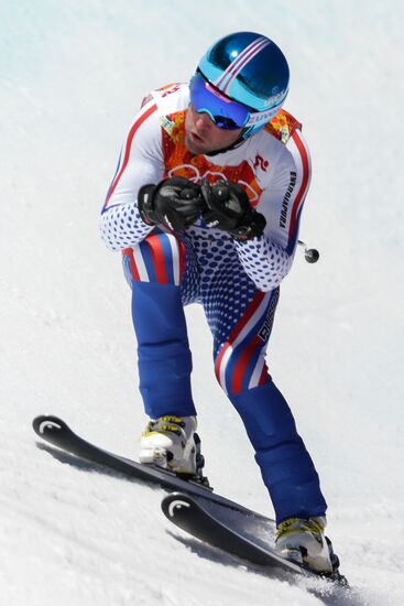 2014 Winter Olympics. Alpine skiing. Training sessions