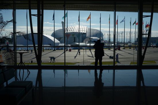 XXII Olympic Winter Games. One day to go