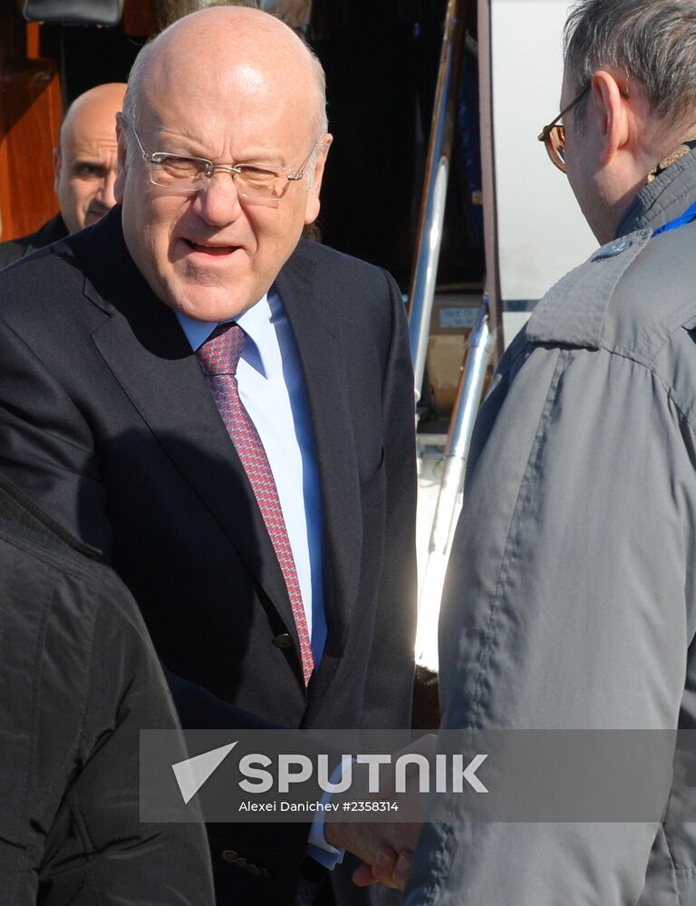 Heads of state arrive in Sochi
