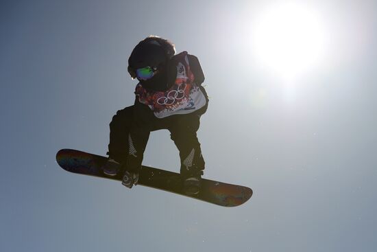 2014 Olympics. Snowboarding. Women. Slopestyle. Qualification