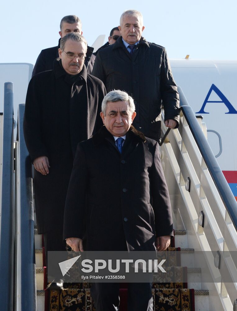 Heads of state arrive in Sochi