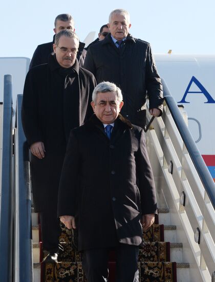 Heads of state arrive in Sochi