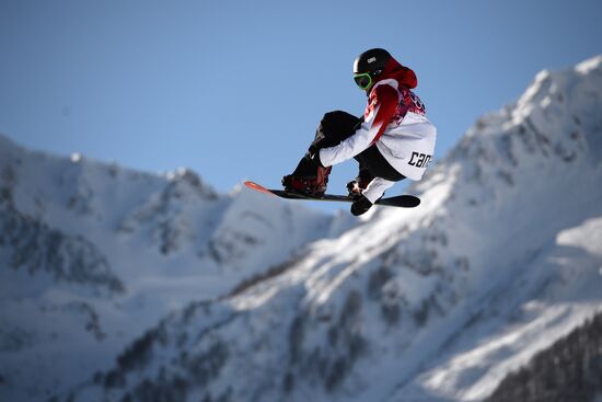 2014 Winter Olympics. Snowboarding. Men. Slopestyle. Qualification