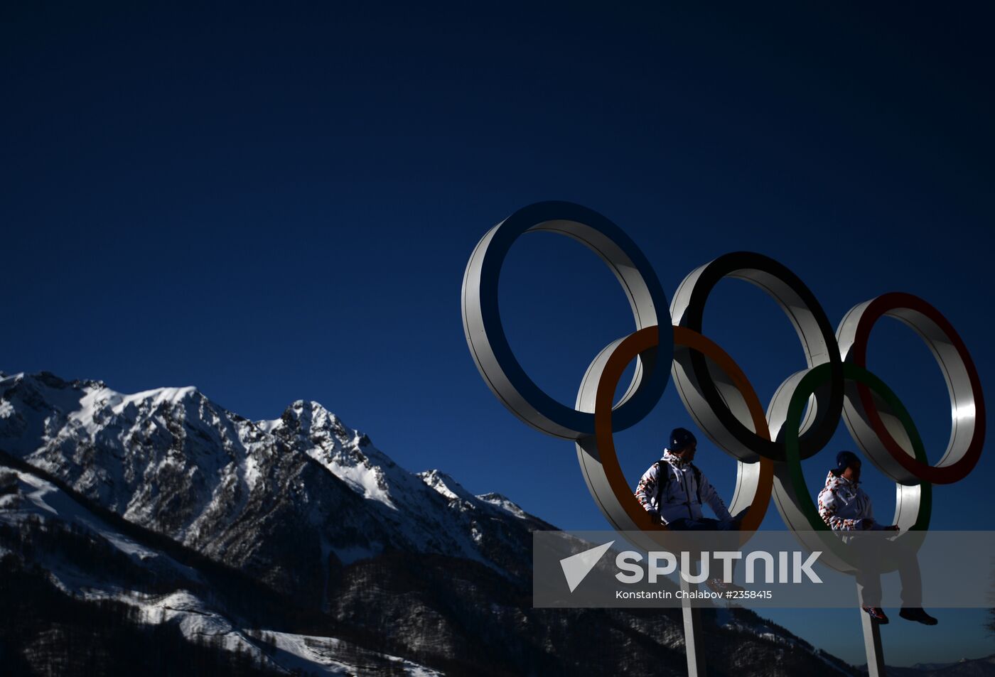 Sochi's main Olympic village
