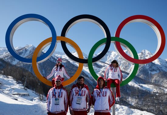Sochi's main Olympic village